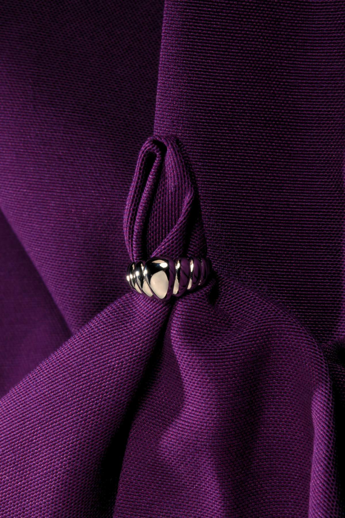 Ayarlanabilir İstiridye Desenli Yüzük Ayarlanabilir Çelik Görünümlü Xp