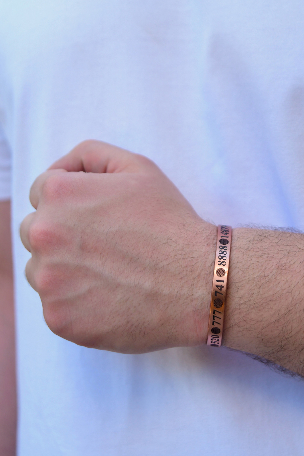 Sayı Sekanslı,Melek Sayılar,Aşk,Para,Sağlık,Mutluluk Bakır Bileklik