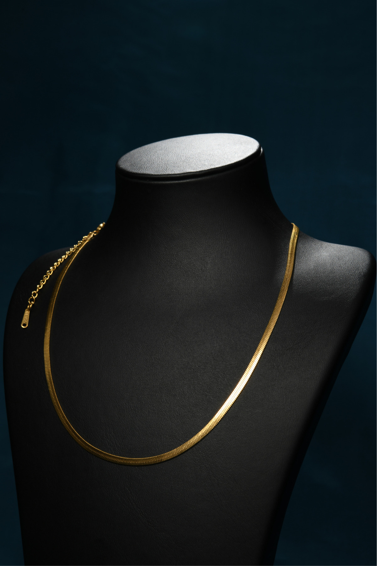 İtalyan Ezme Model Unisex Çelik Zincir Kolye 3 Mm