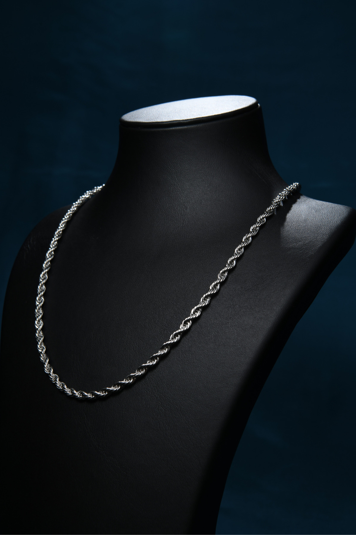 Burgu Model Unisex Çelik Zincir Kolye 4mm