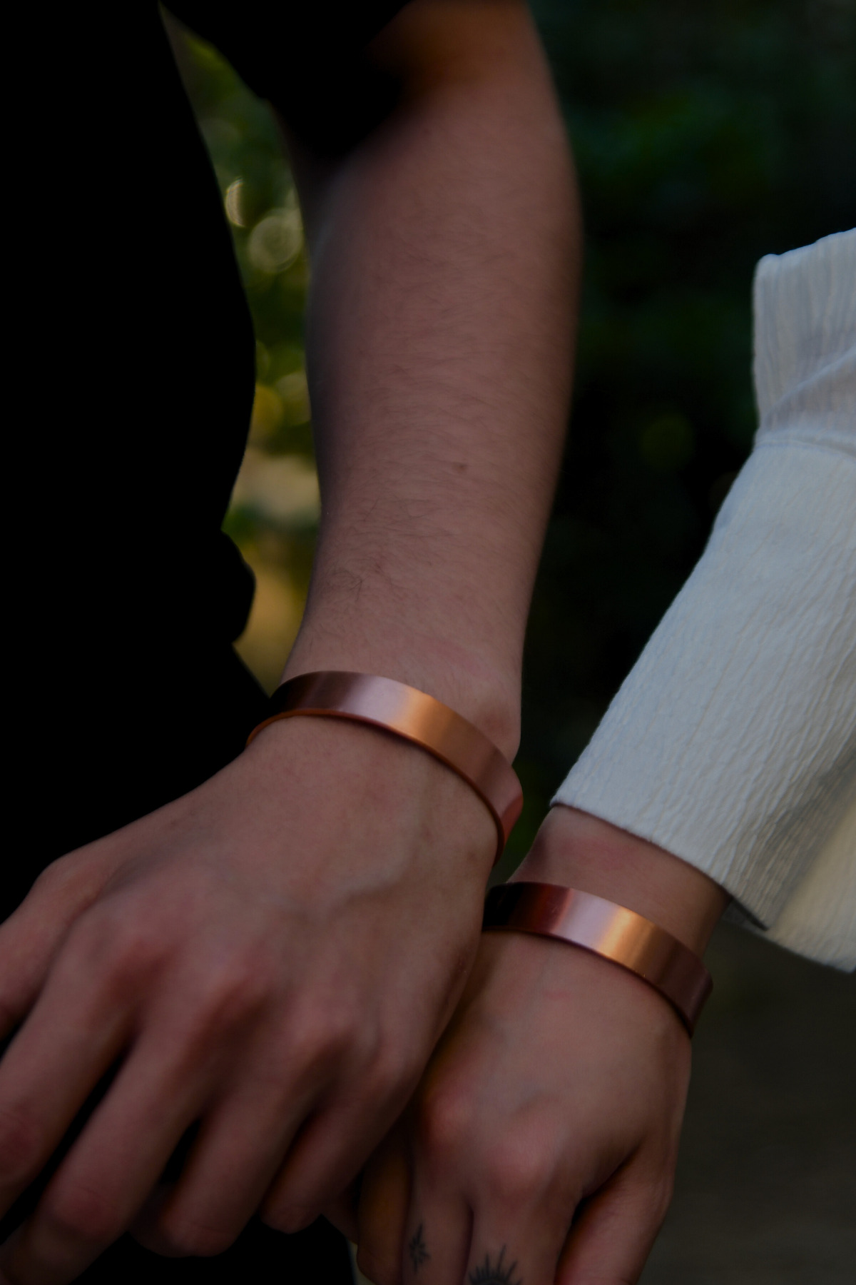 Düz Model Bakır Bileklik