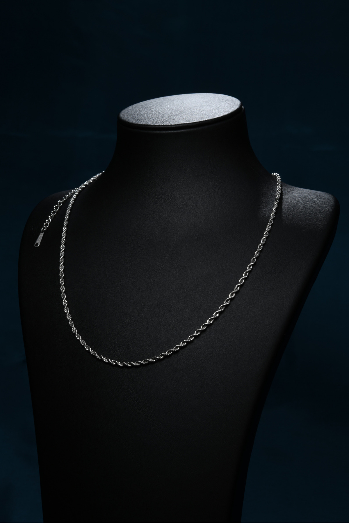 Burgu Model Unisex Çelik Zincir Kolye 2 Mm