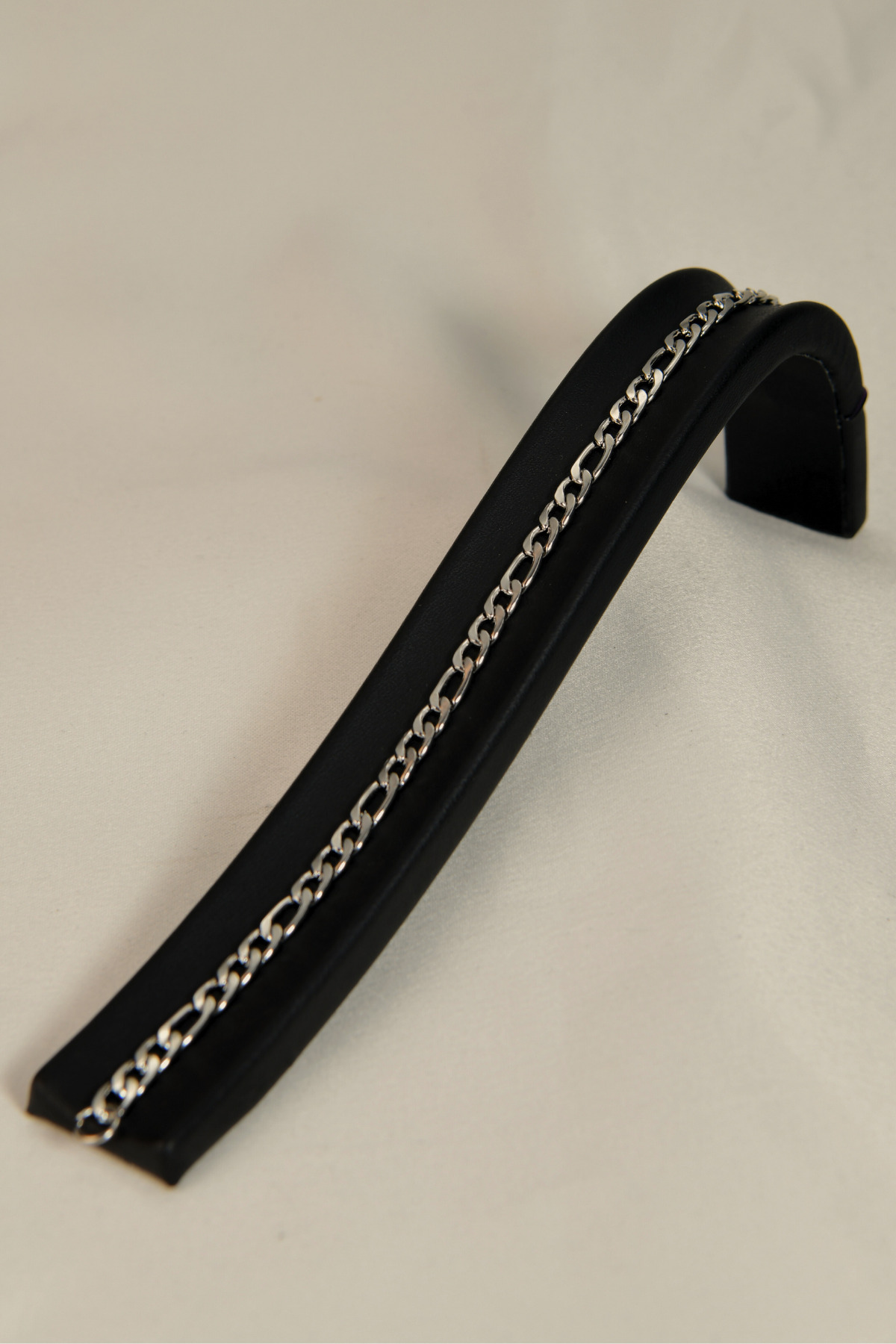 3'e 1 Halka Model Erkek Çelik Zincir Bileklik 4mm