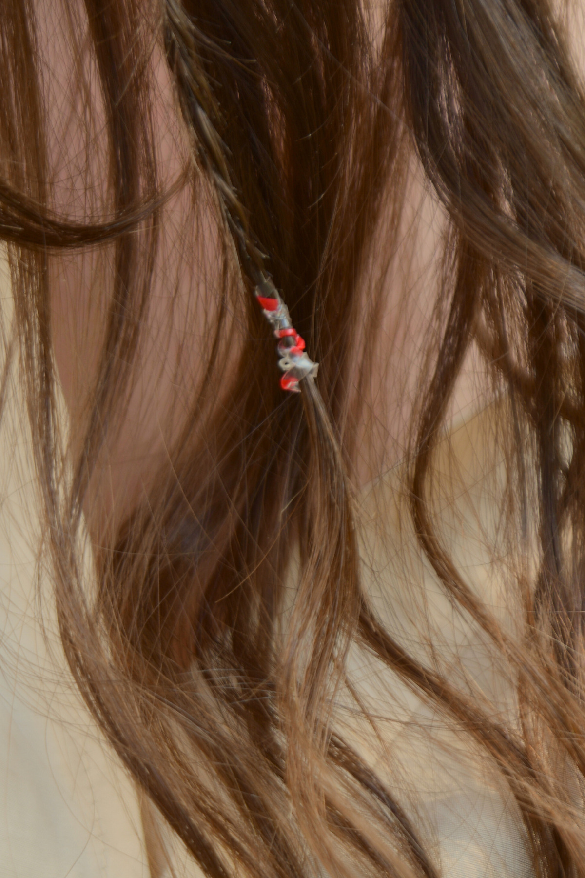 Şeffaf Puantiyeli Balon Lastik Toka