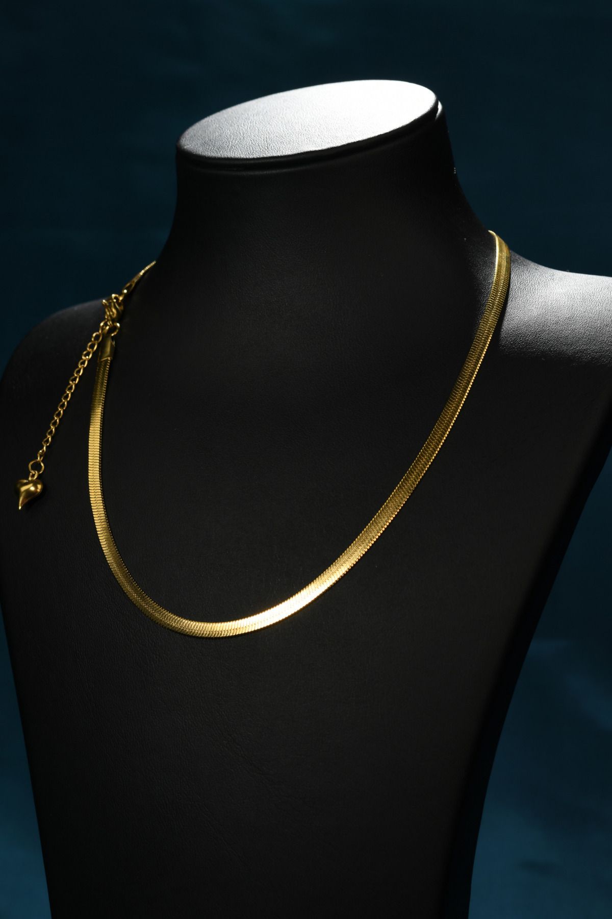 İtalyan Ezme Model Unisex Çelik Zincir Kolye 4 Mm