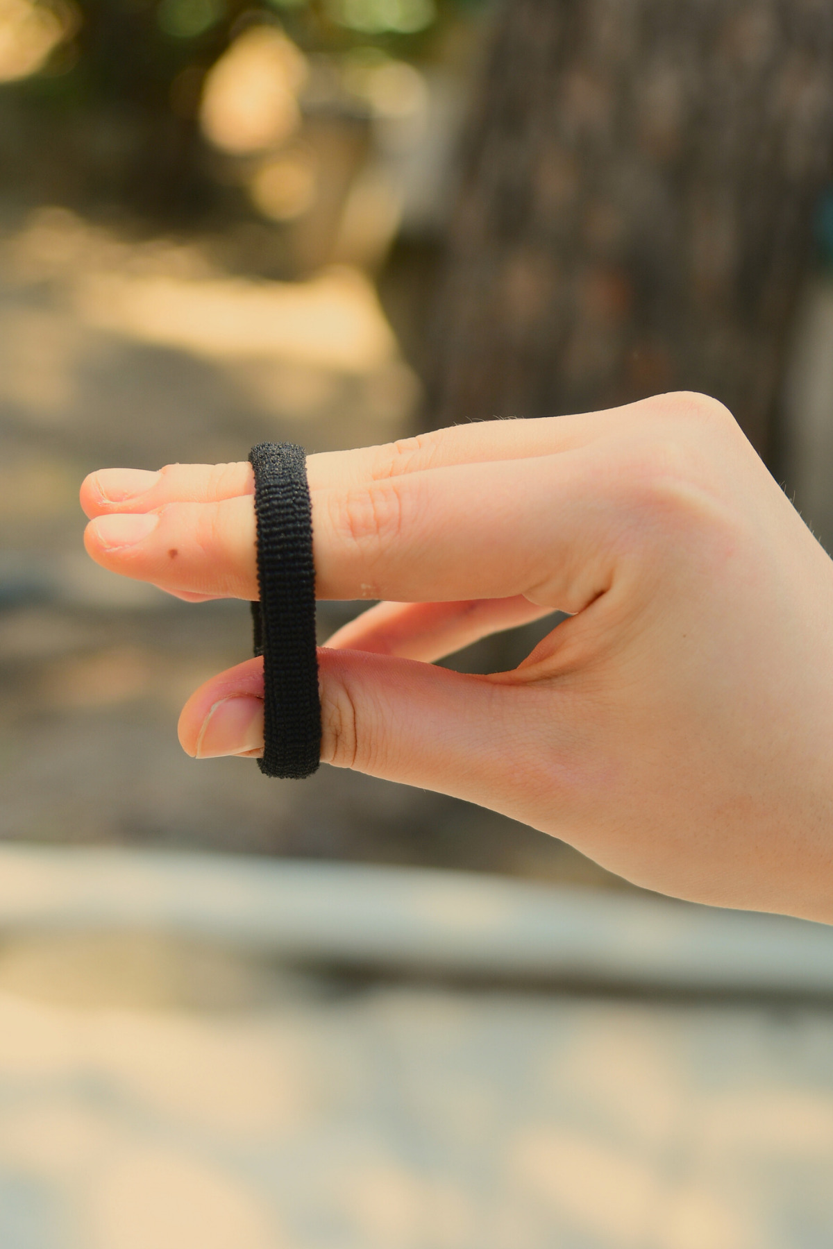 8'li Siyah Lastik Toka