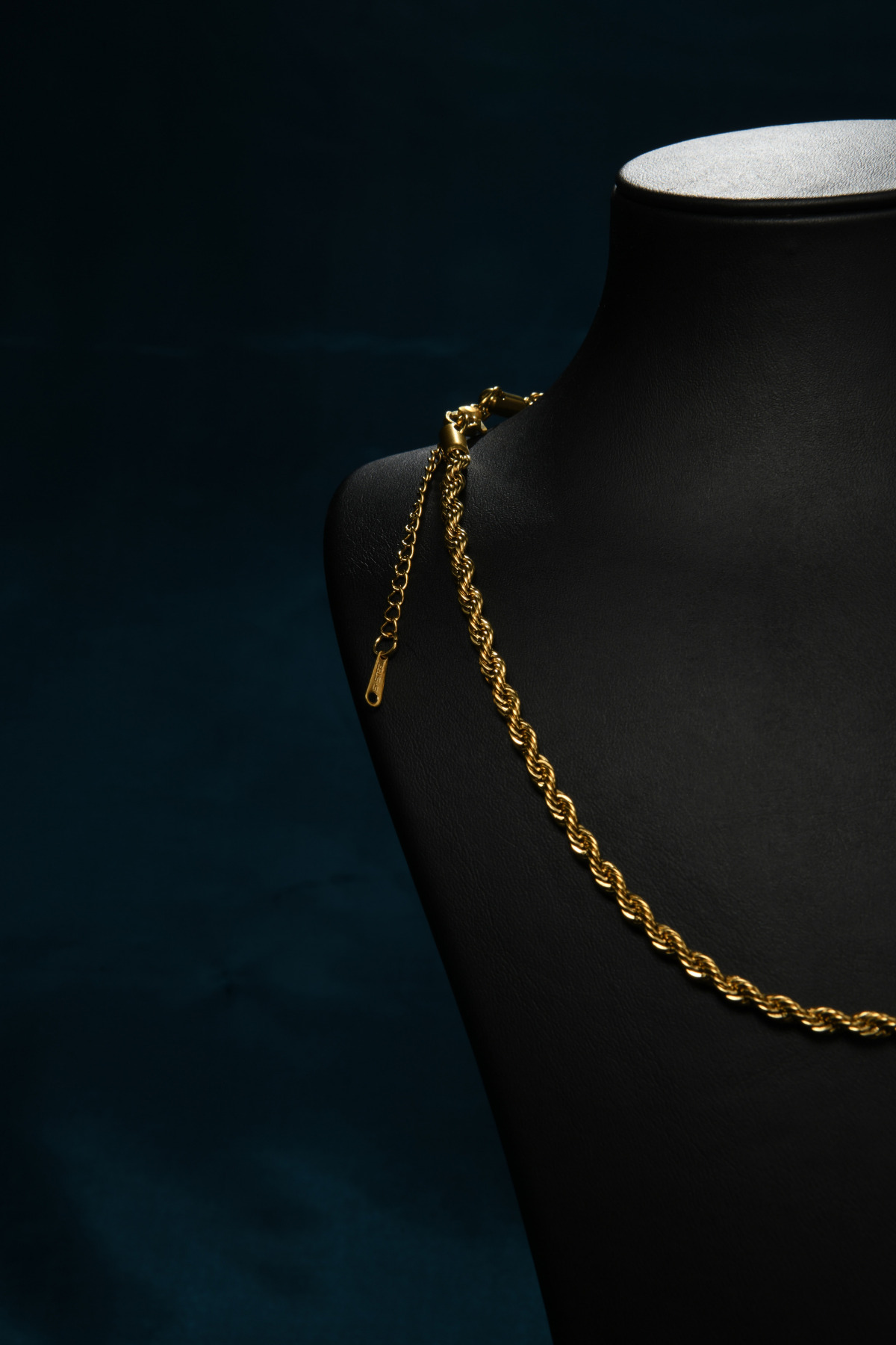 Burgu Model Unisex Çelik Zincir Kolye 4 Mm