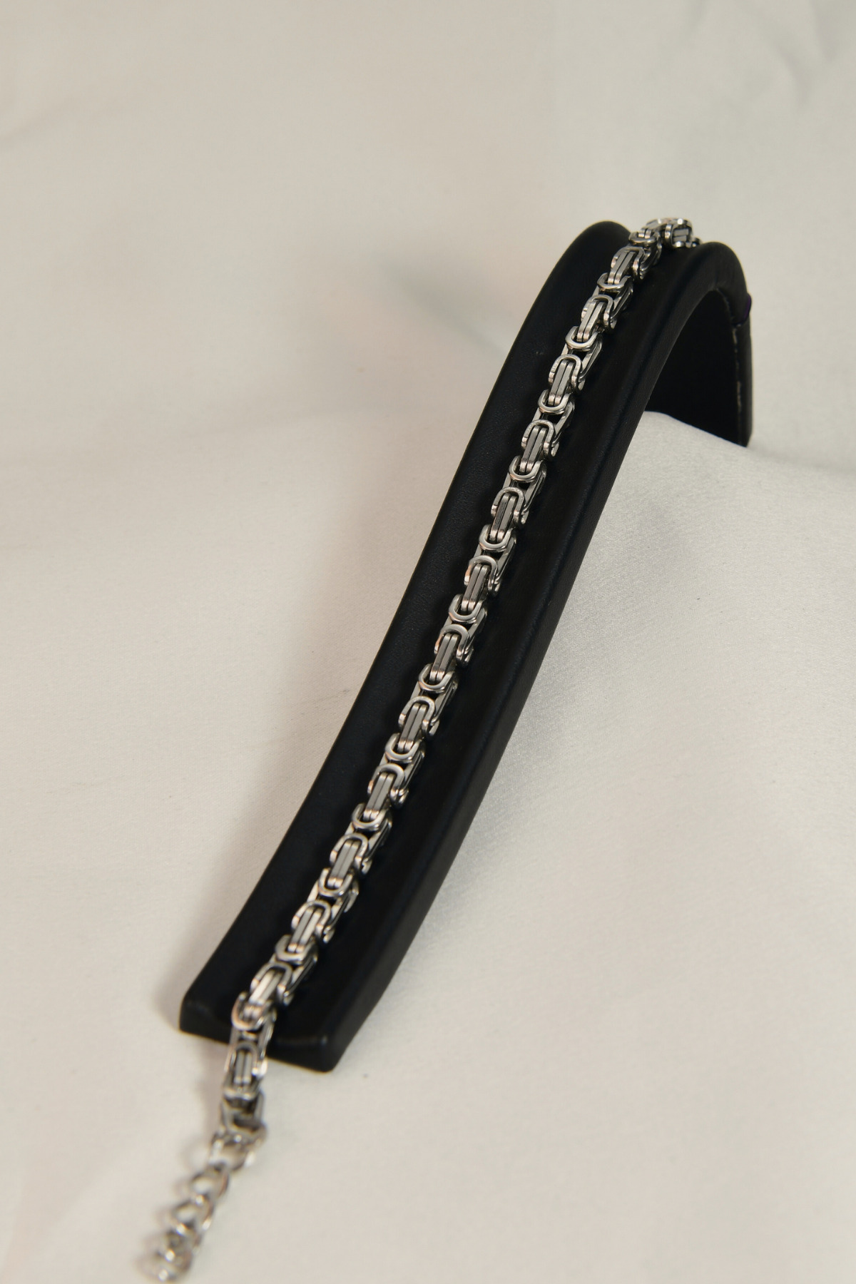 Kral Model Erkek Çelik Zincir Bileklik 5mm