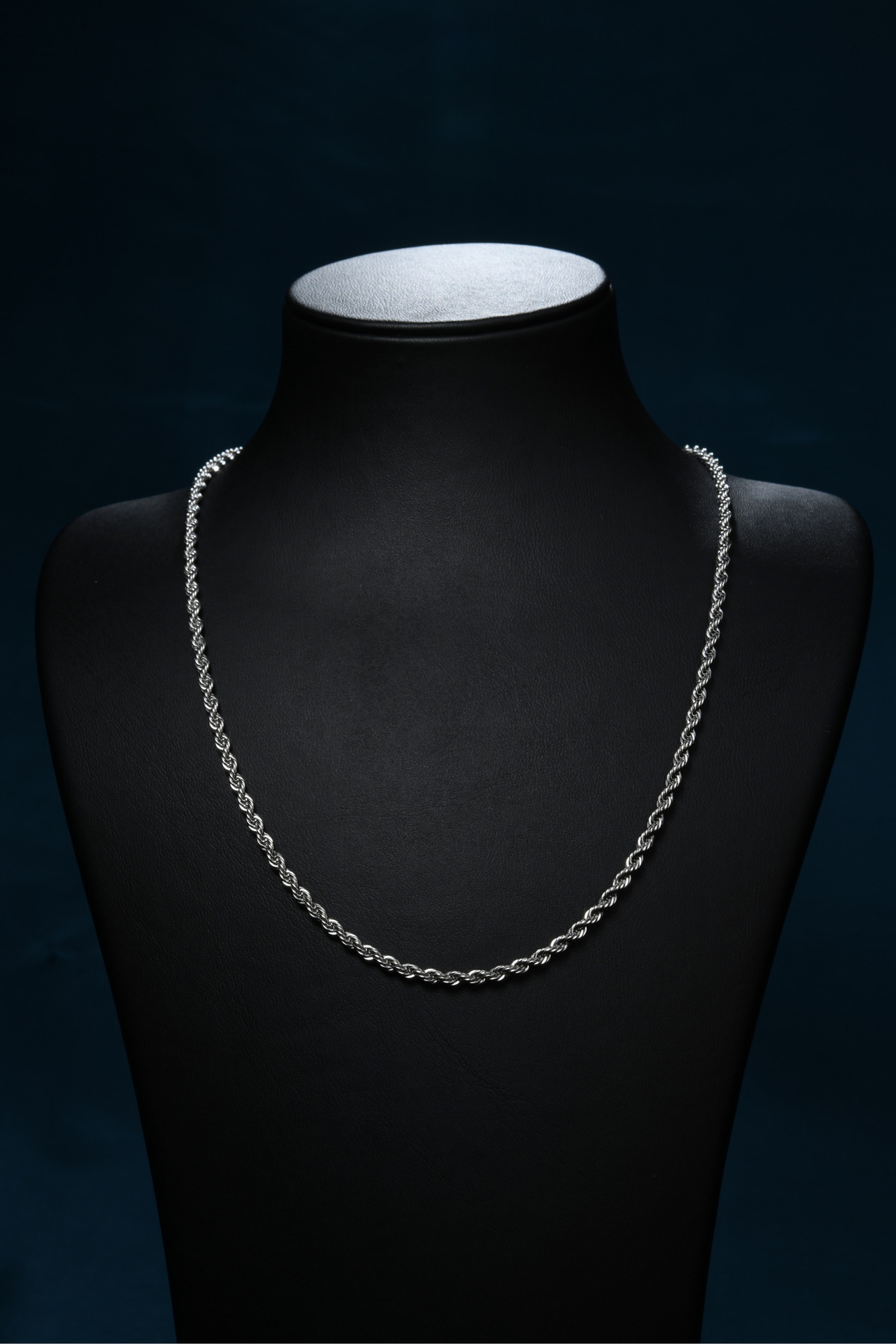 Burgu Model Unisex Çelik Zincir Kolye 3 Mm