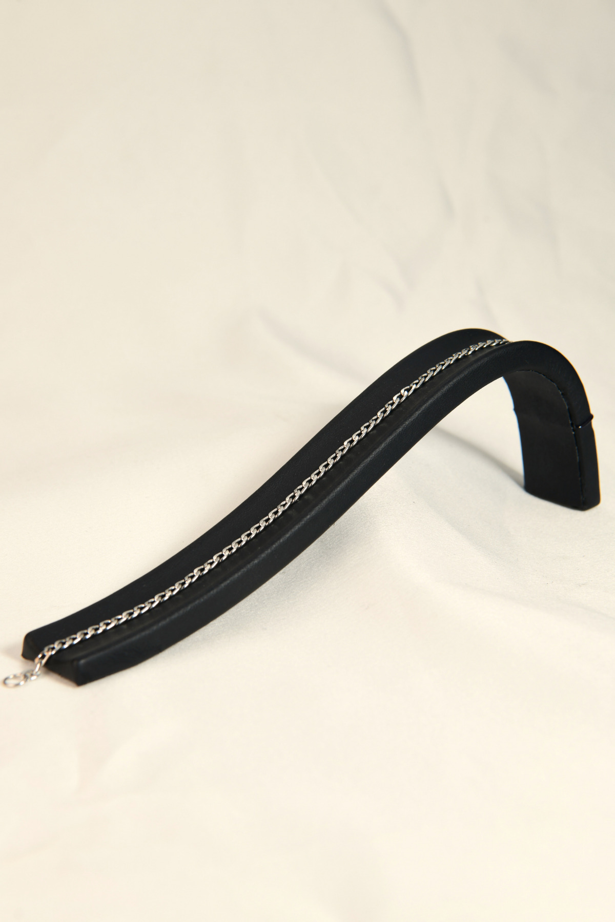 İç İçe Geçen Halka Model Erkek Çelik Zincir Bileklik 3 mm