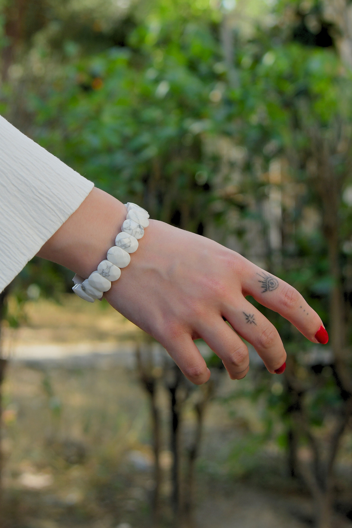 Havlit Özel Kesim Doğal Taş Unisex Bileklik