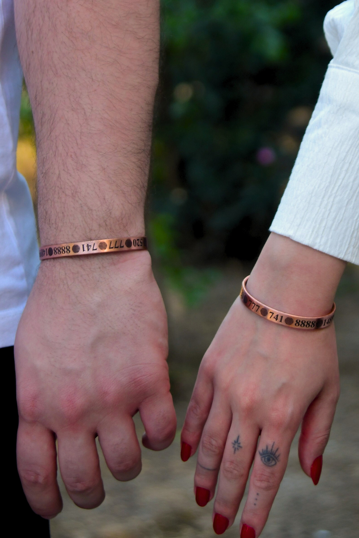 Sayı Sekanslı,Melek Sayılar,Aşk,Para,Sağlık,Mutluluk Bakır Bileklik