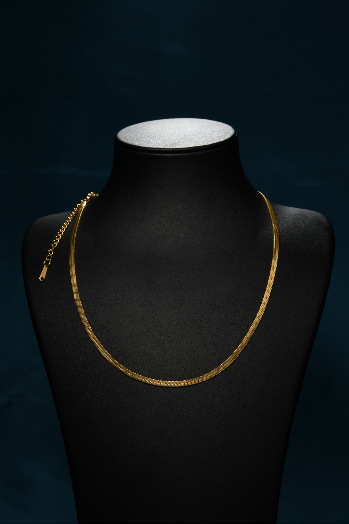 İtalyan Ezme Model Unisex Çelik Zincir Kolye 3 Mm